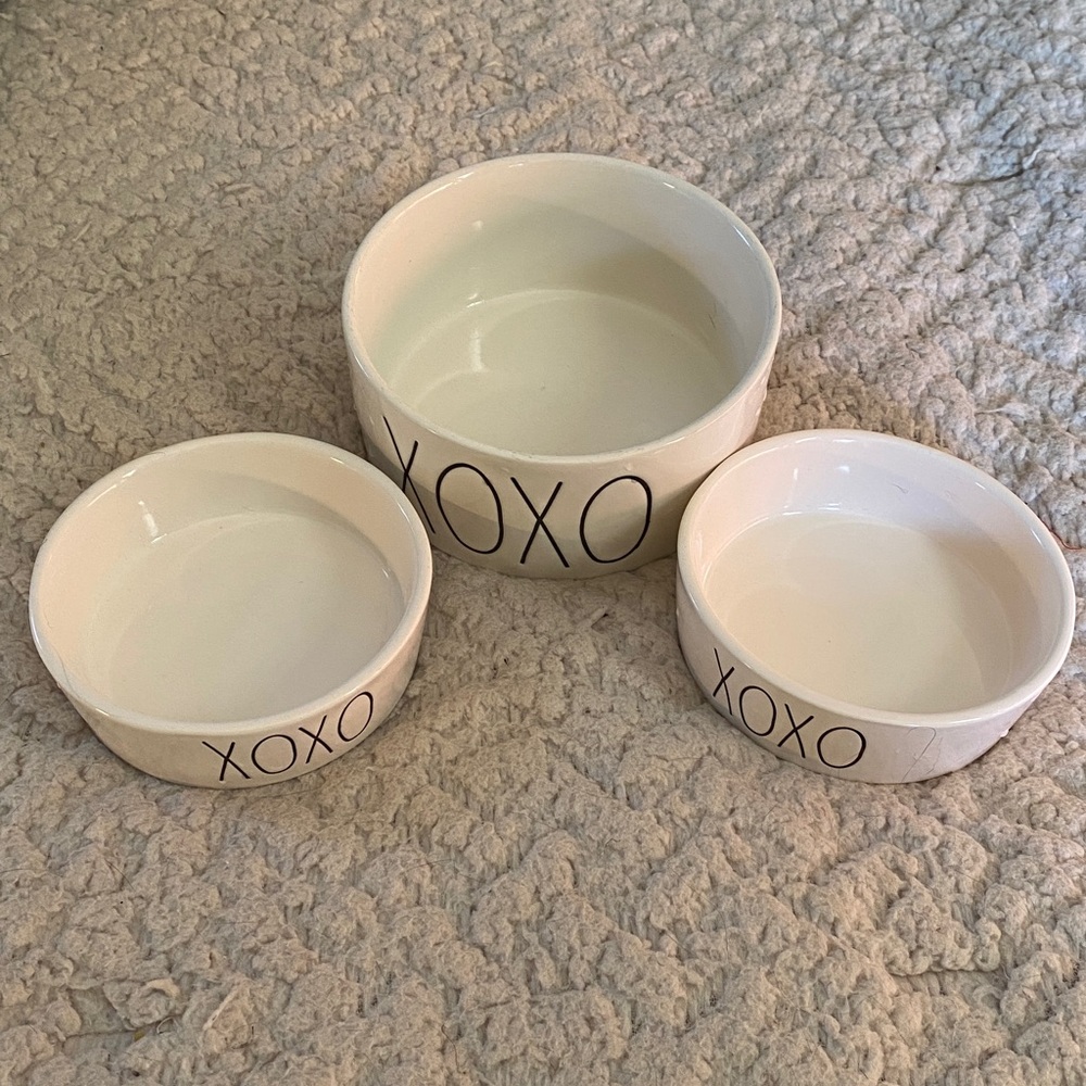 RAE DUNN "XOXO" Bowls (set of 3)
